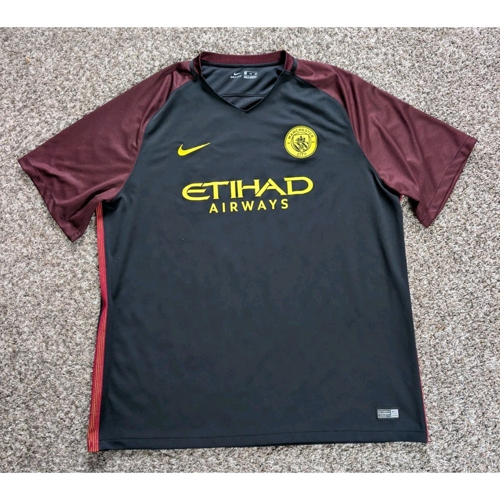 Nike Manchester City 2016 2017 Away Soccer Jersey Size 3XL